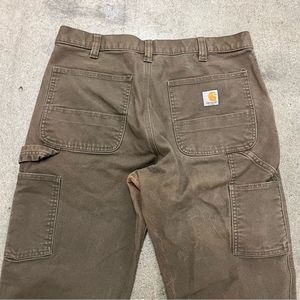 Carhartt Heavyweight Duck Canvas Carpenter Work Pants (34 x 32)